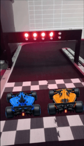 portique départ de course mini-RC