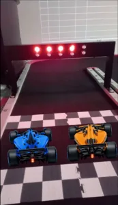 portique départ de course mini-RC